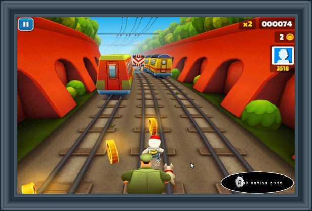 Subway surfers game play